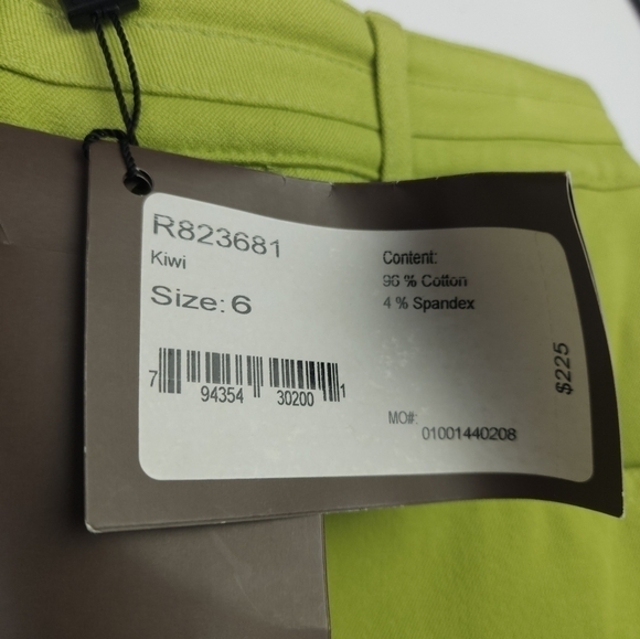 New St. John Green Classic 5 Pocket Marie Sport Slight Flare Women's Pan… - Picture 4 of 16